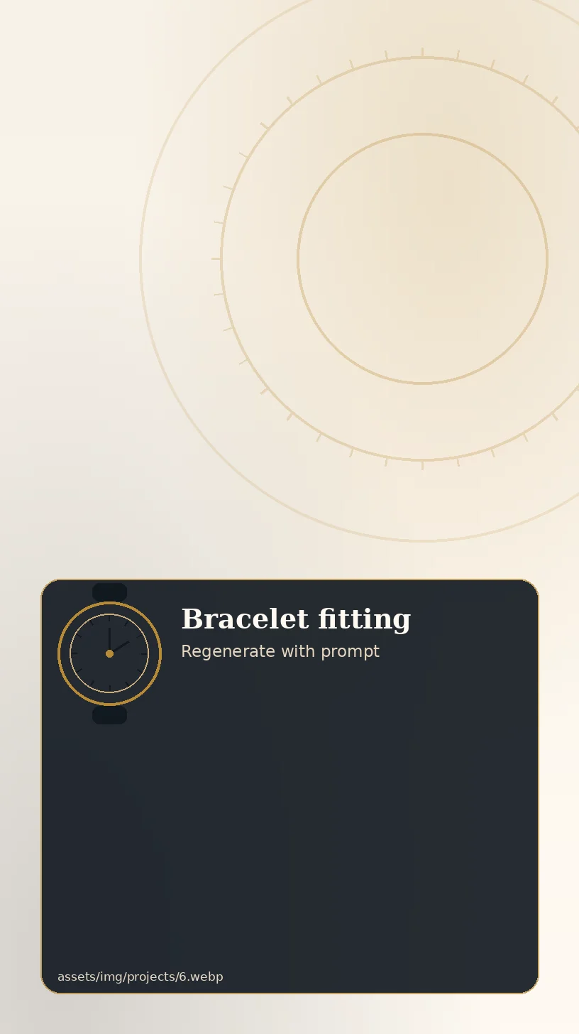 Watch bracelet sizing with small screwdrivers and link pins